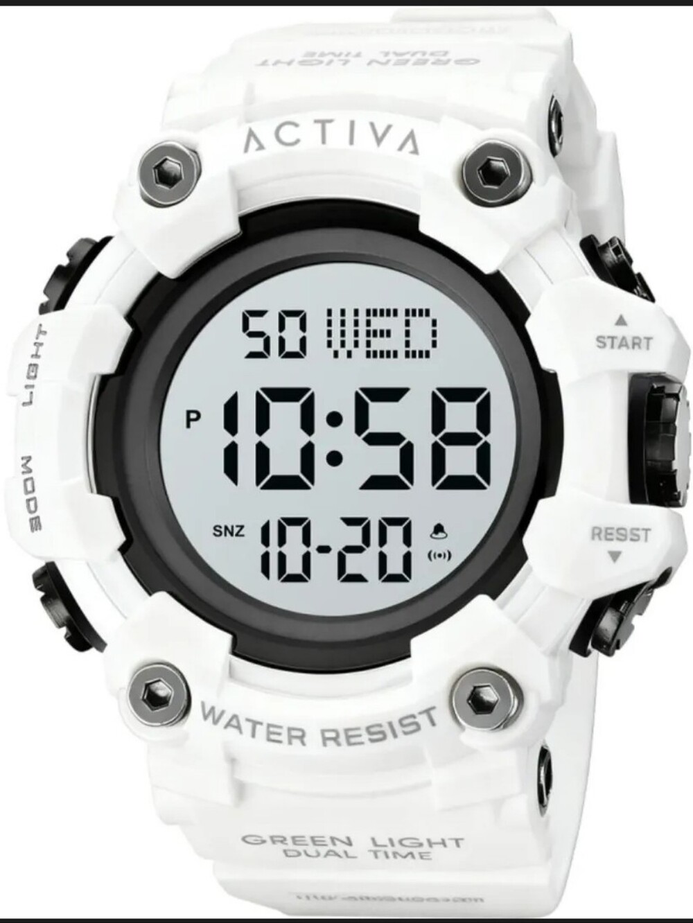 Invicta White Digital Sport Watch